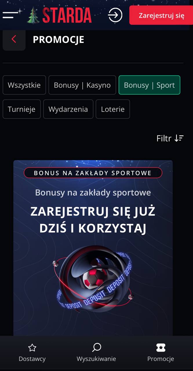 Bonusy i Promocje w Stardzie Mobile