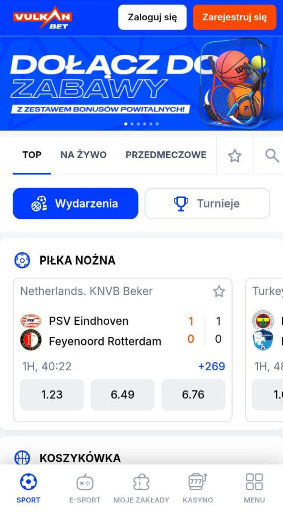 Zakłady VulkanBet