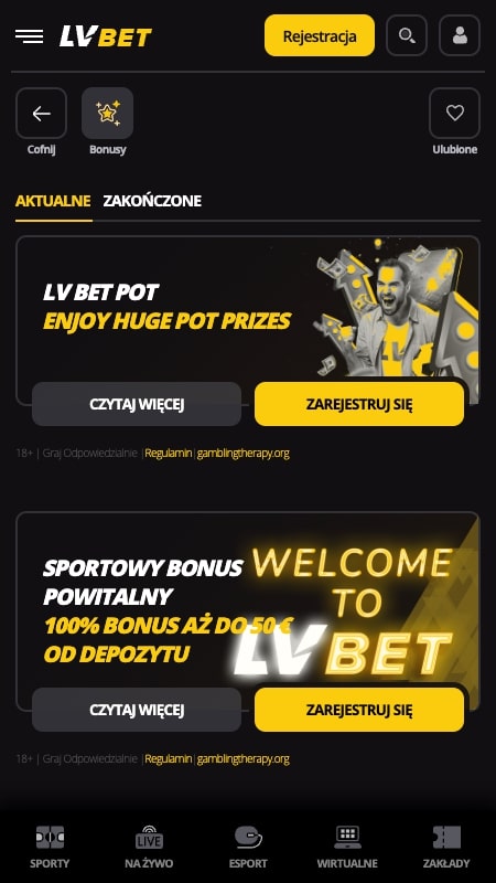 LVBet bonuses and promotions