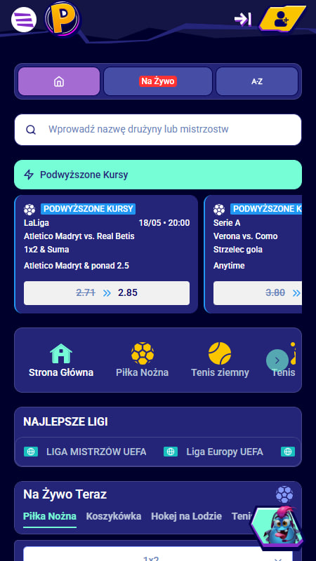 Mr Pacho nowy bukmacher w Polsce