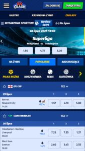 Dyscypliny dostępne w BigClash