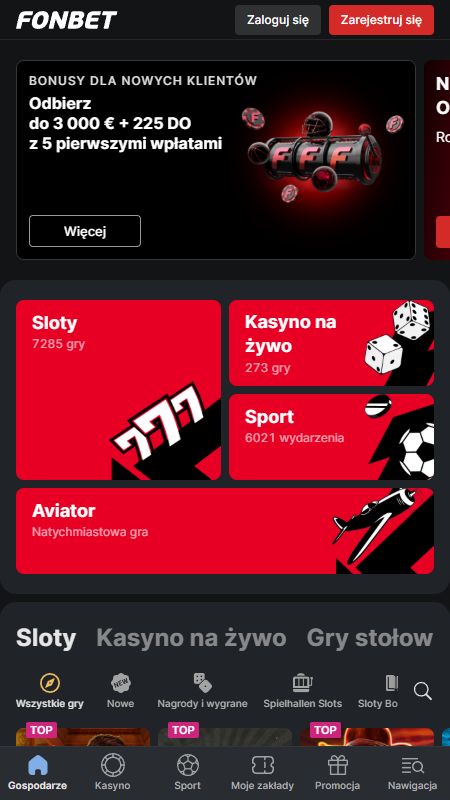 Strona główna Fonbet online
