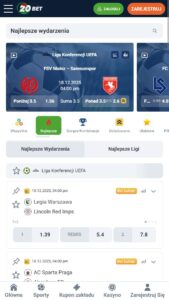 Kursy bukmacherskie 20Bet na Mistrzostwa Świata 2026