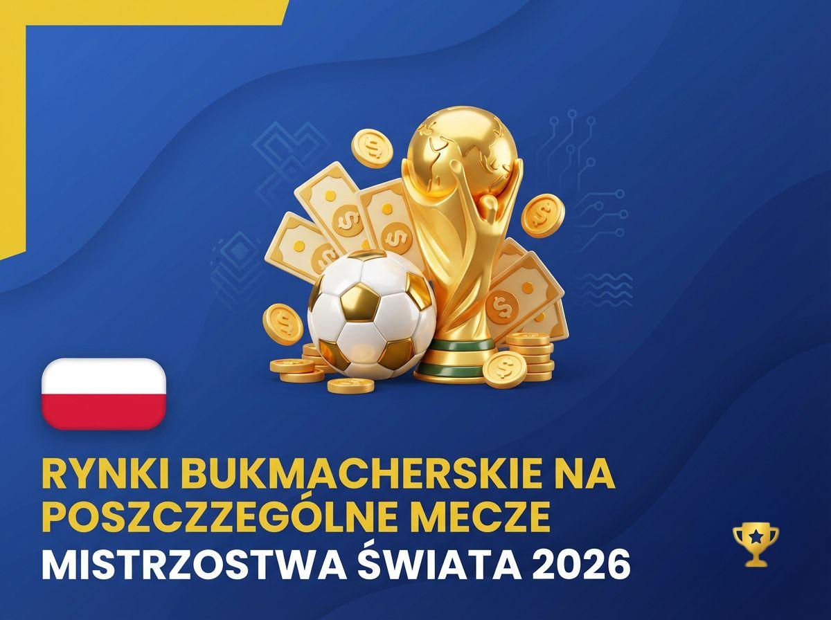 Rynki bukmacherskie na poszczególne mecze Mistrzostw Świata 2026