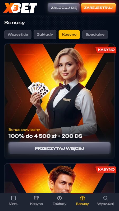 Bonusy i promocje w X3bet