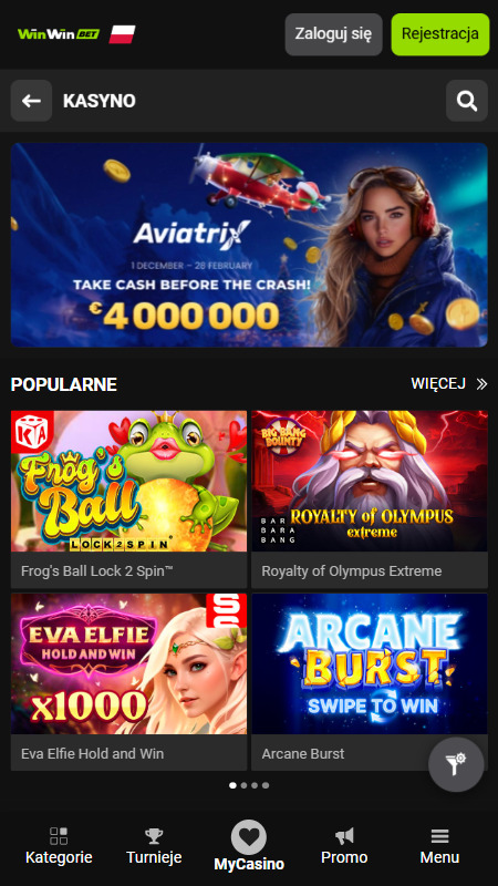 Kasyno online w WinWin