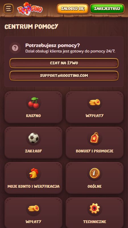 Centrum pomocy Roostino