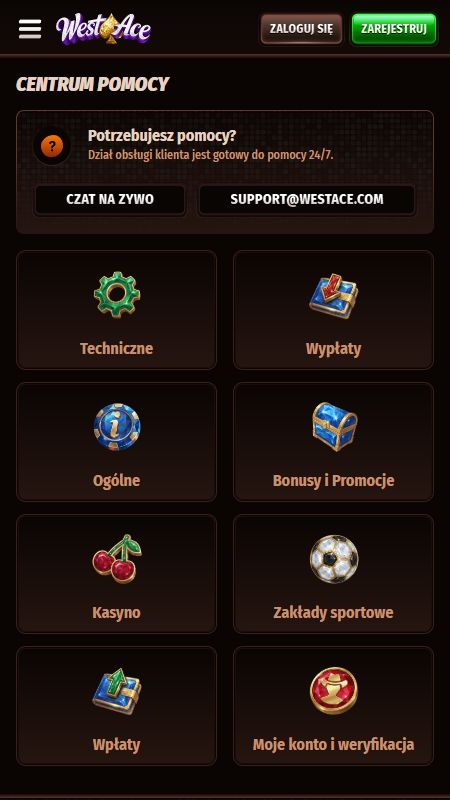 Centrum pomocy WestAce
