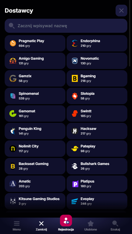 NV Casino Dostawcy oprogramowania