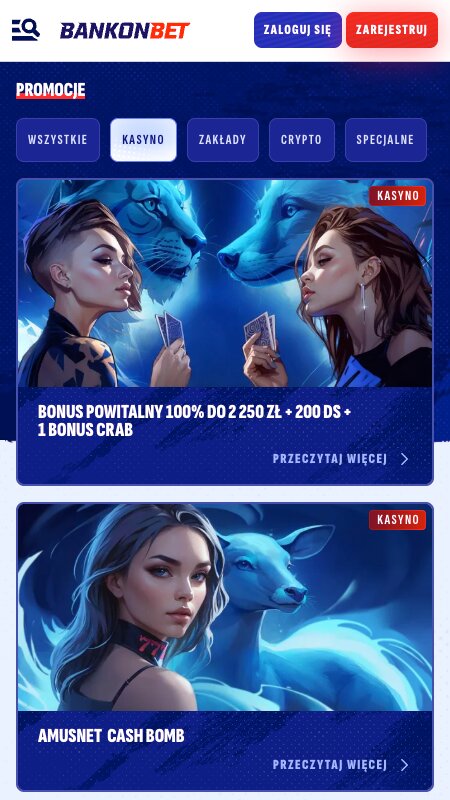 Bonusy i promocje w BankonBet