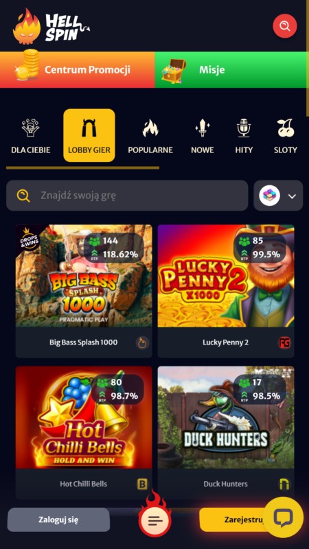 Hellspin Kasyno Online