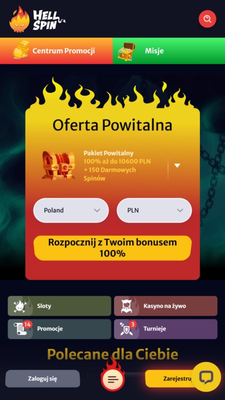 Hellspin Strona Główna