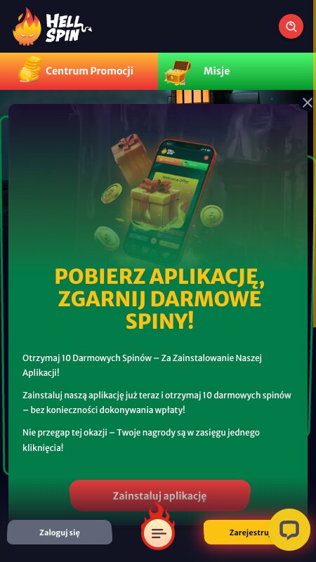 Bonusy i promocje w Hellspin
