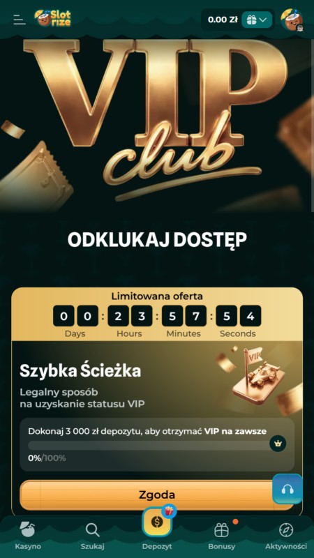 Slotrize VIP