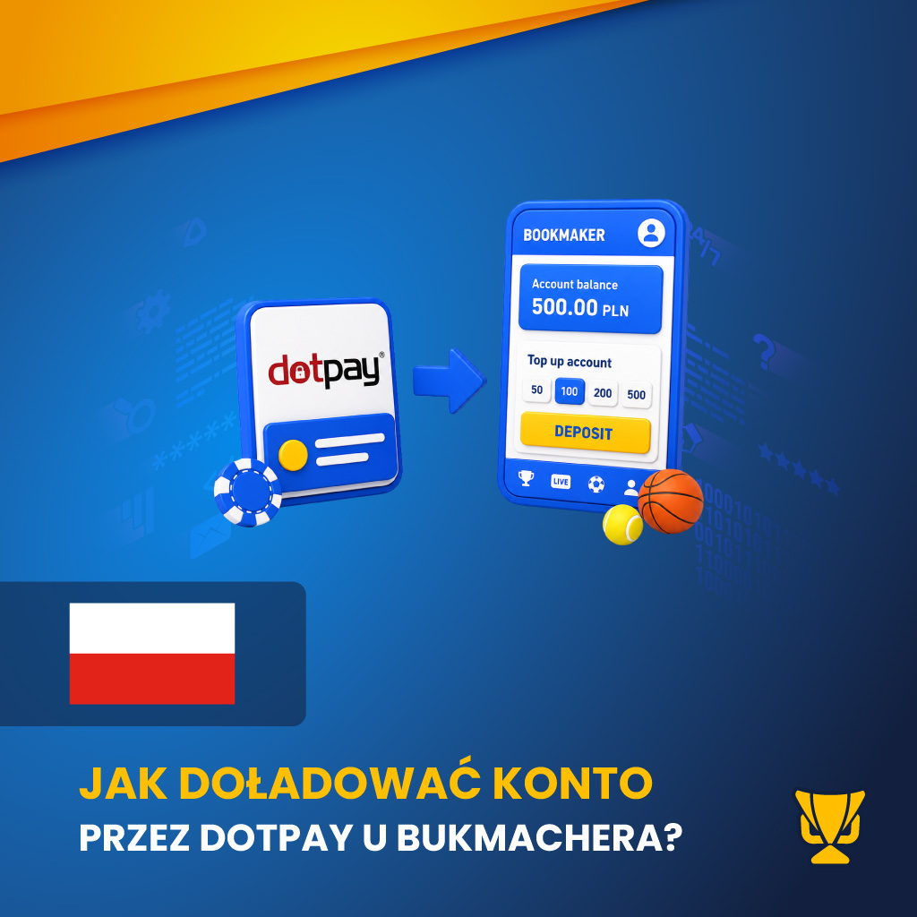 Jak doładować konto przez DotPay u bukmachera?
