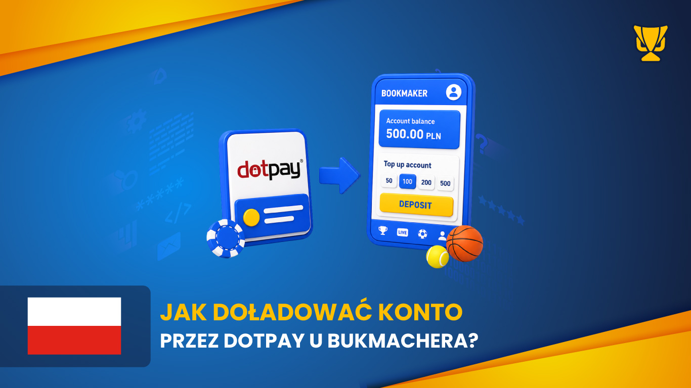 Jak doładować konto przez DotPay u bukmachera?