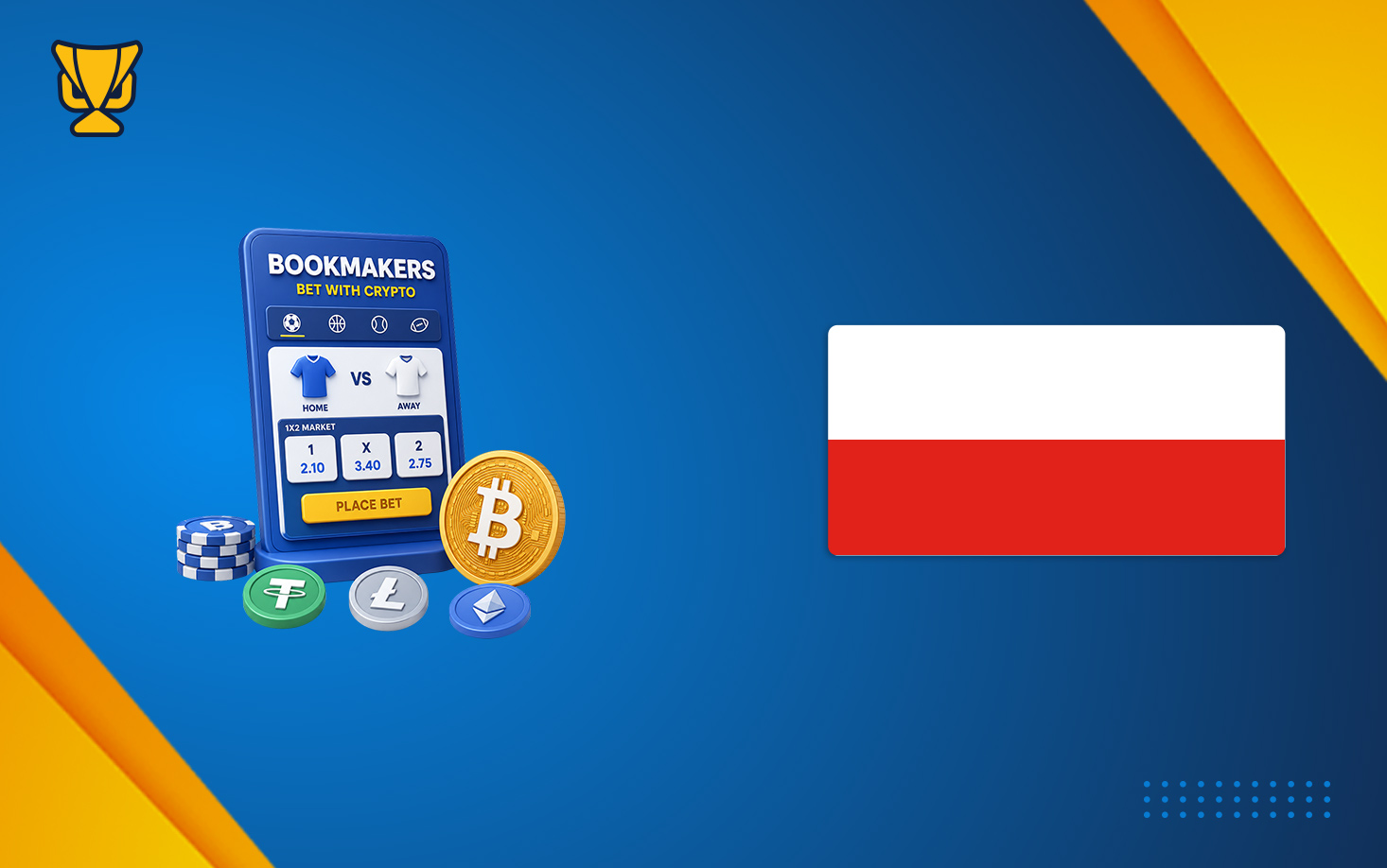 Bukmacherzy z Bitcoinem i kryptowalutami