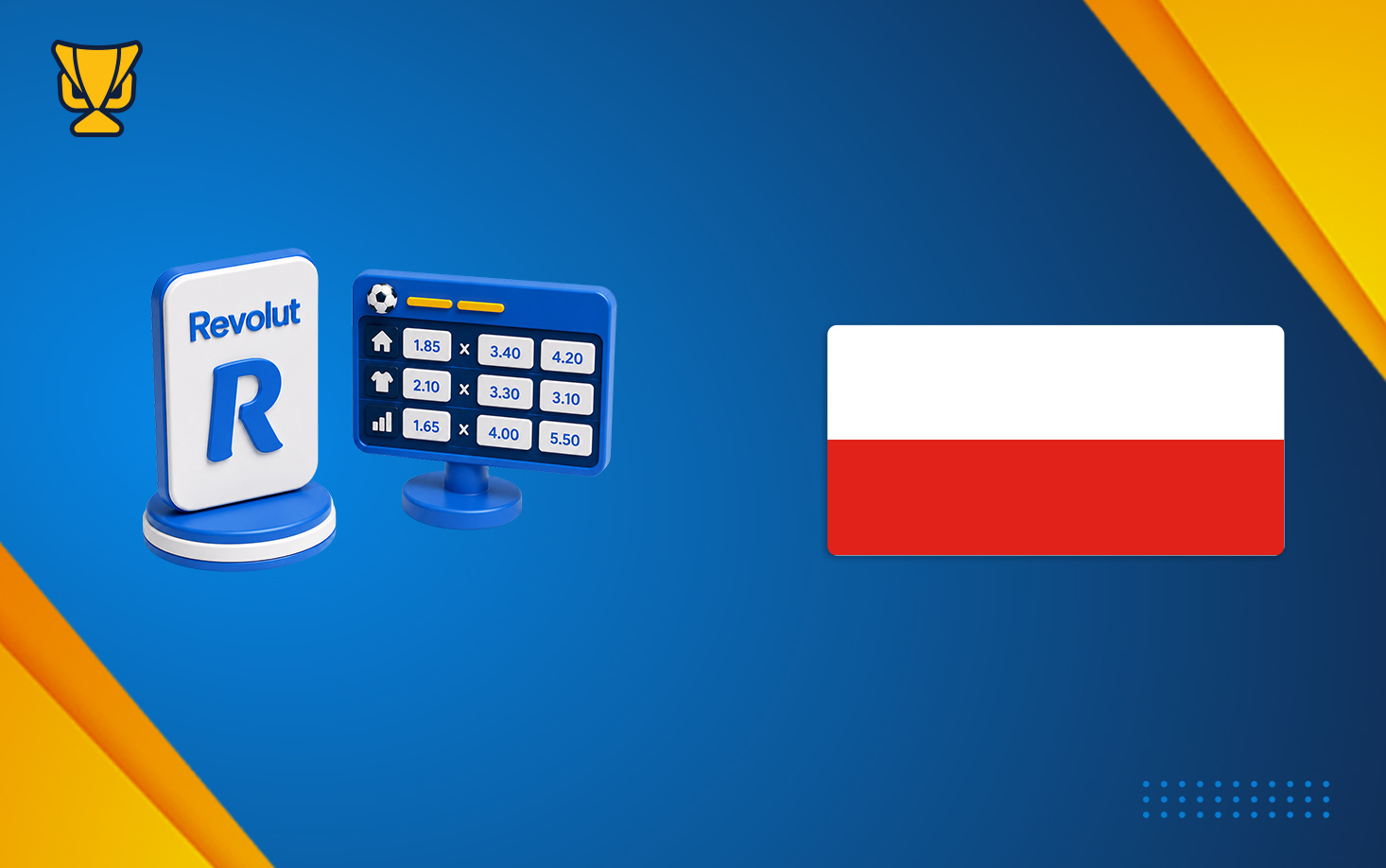 Bukmacherzy z Revolut w Polsce