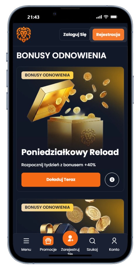 Lucky Lion promocje