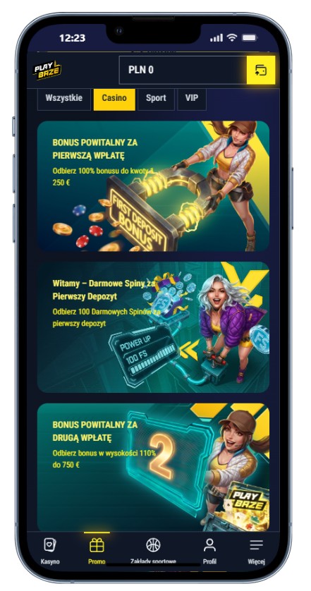 Playbaze bonus kasynowy