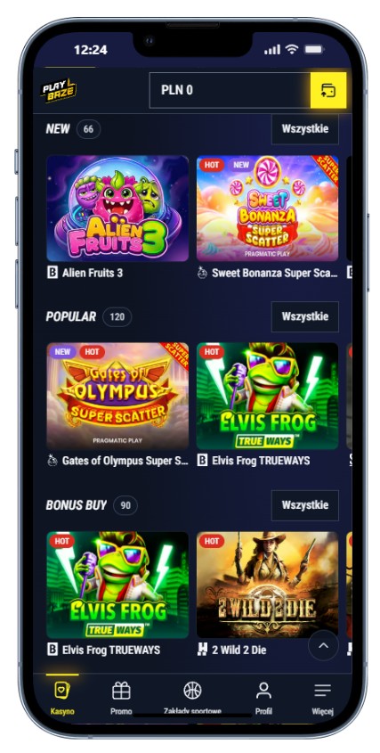 Playbaze kasyno